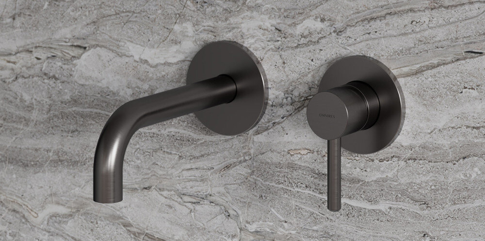 BATERIA UMYWALKOWA OMNIRES Y1215HGR Y GRAFIT elegancka praktyczna kolor grafitowy wysoka jakość design funkcjonalność wygoda wpasowany w aranżację łazienkową kolekcja Y