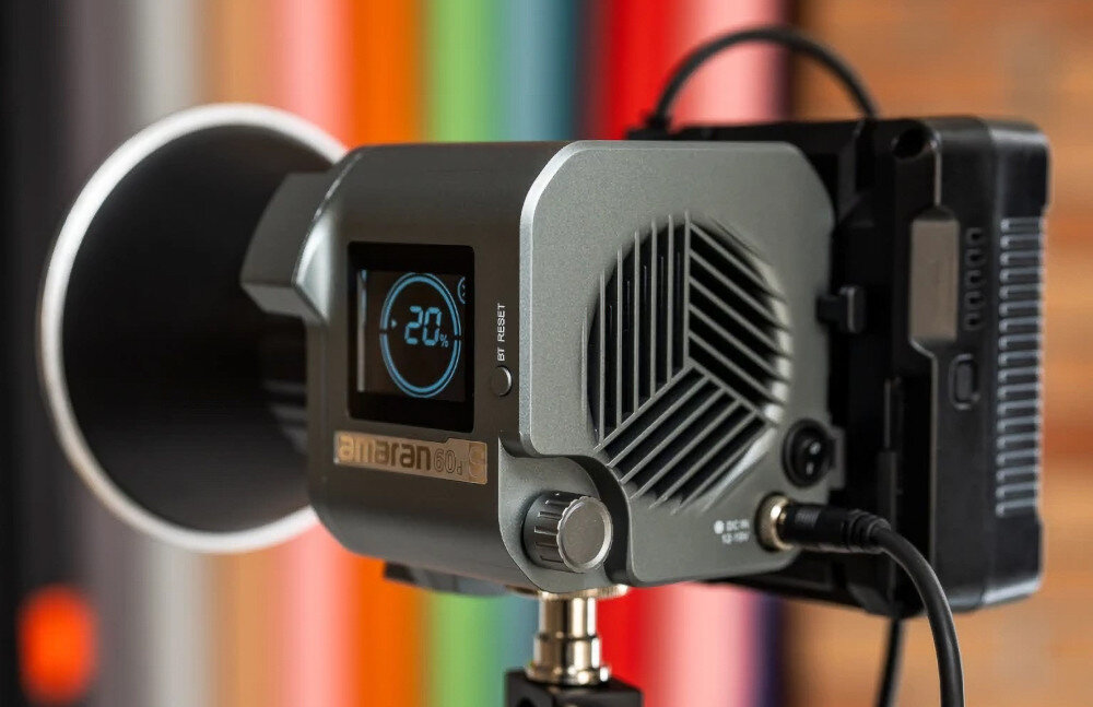 Lampa LED AMARAN COB 60D S moduł komunikacji systemu Sidus Mesh, Aputure, Amaran, Sidus Link