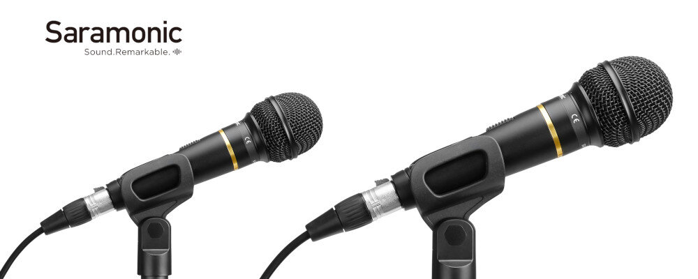 Mikrofon SARAMONIC SR-MV58 wysoką jakość dźwięku niezawodność złączem XLR