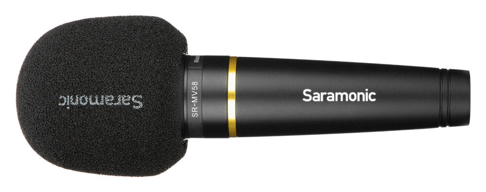 Mikrofon SARAMONIC SR-MV58 Solidna budowa odporność na uszkodzenia mechaniczne
