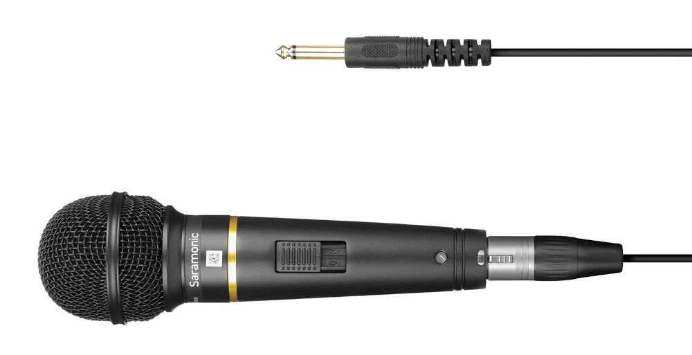 Mikrofon SARAMONIC SR-MV58 filtr przeciwszumowy kardioidalna charakterystyka kierunkowa