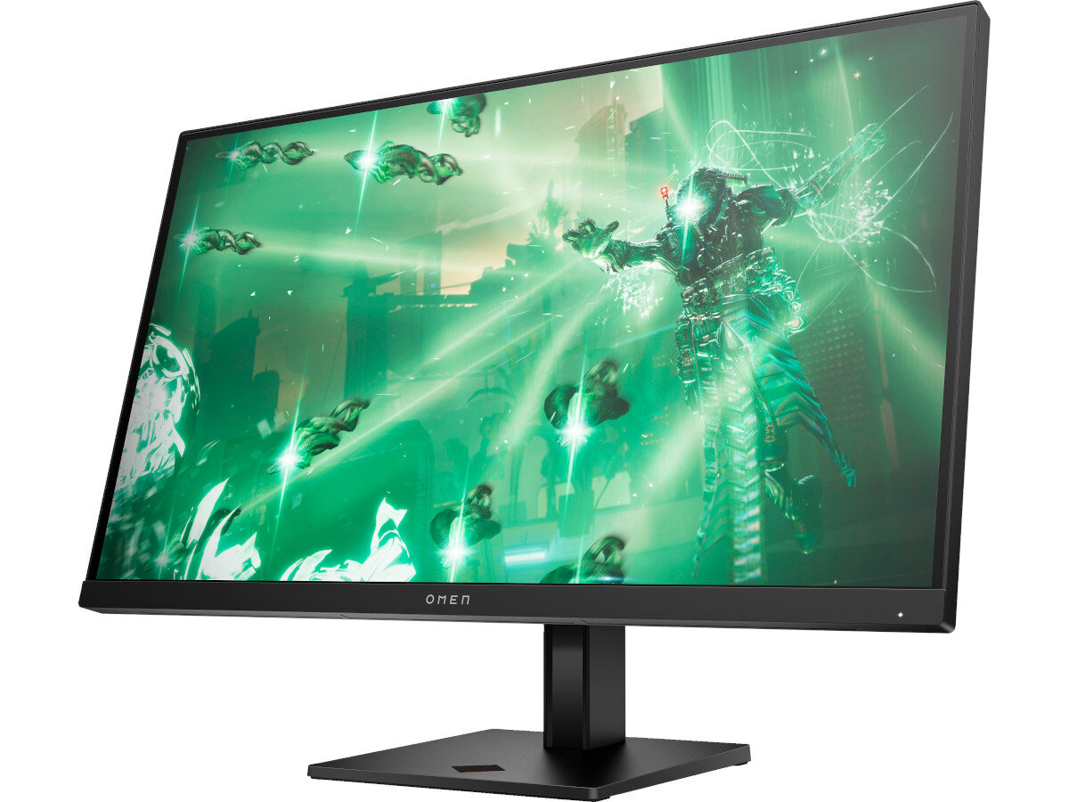 Monitor HP Omen 27Q 27 2560x1440px IPS 165Hz 1 ms wyświetlacz przekątna rozdzielczość płynność odświeżanie czas reakcji Overdrive