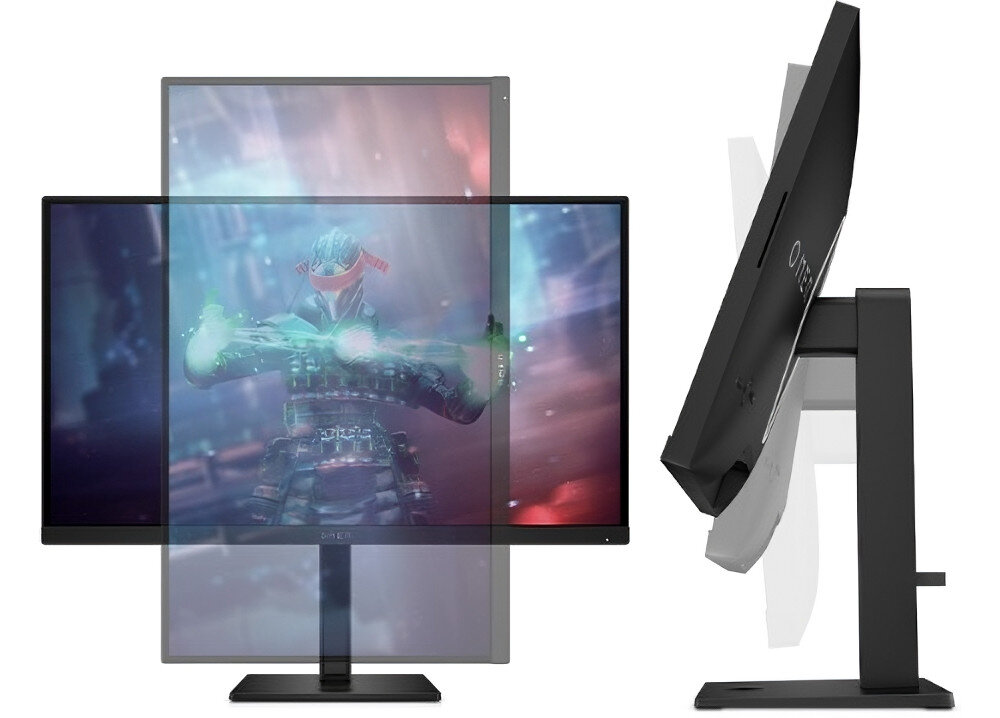 Monitor HP Omen 27K 27 3840x2160px IPS 144Hz 1 ms komfort niebieskie świało filtr