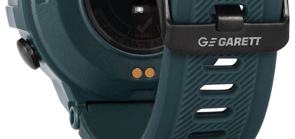 Smartwatch GARETT GRS ekran bateria czujniki zdrowie sport pasek ładowanie pojemność rozdzielczość łączność sterowanie krew puls rozmowy smartfon aplikacja