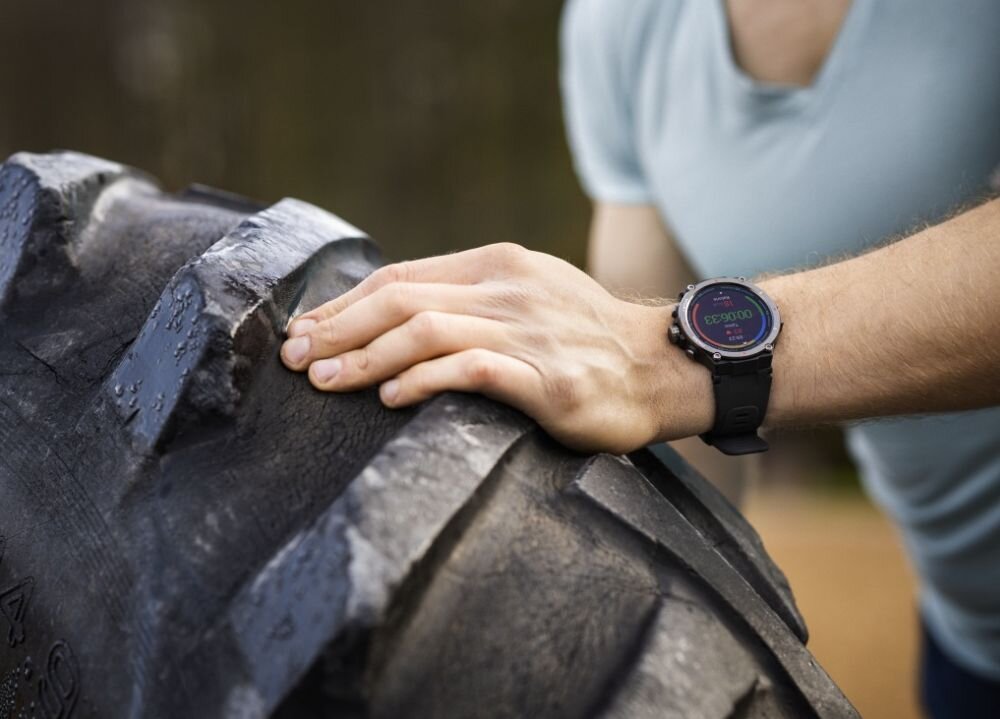 Smartwatch GARETT GRS Pro Czarny lokalizacja gps glonass