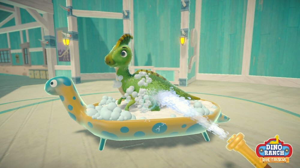 Dino Ranch - Ride to the Rescue Gra NINTENDO SWITCH jaja dinozaury ochrona świat ekscytacja pielęgnacja wykluwanie odkrywanie