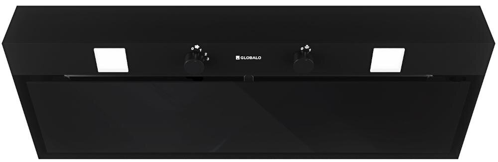 GLOBALO Spineiro 90.1 okap wyciąg pochłaniacz filtry szczelinowe pochłanianie skokowa regulacja prędkość