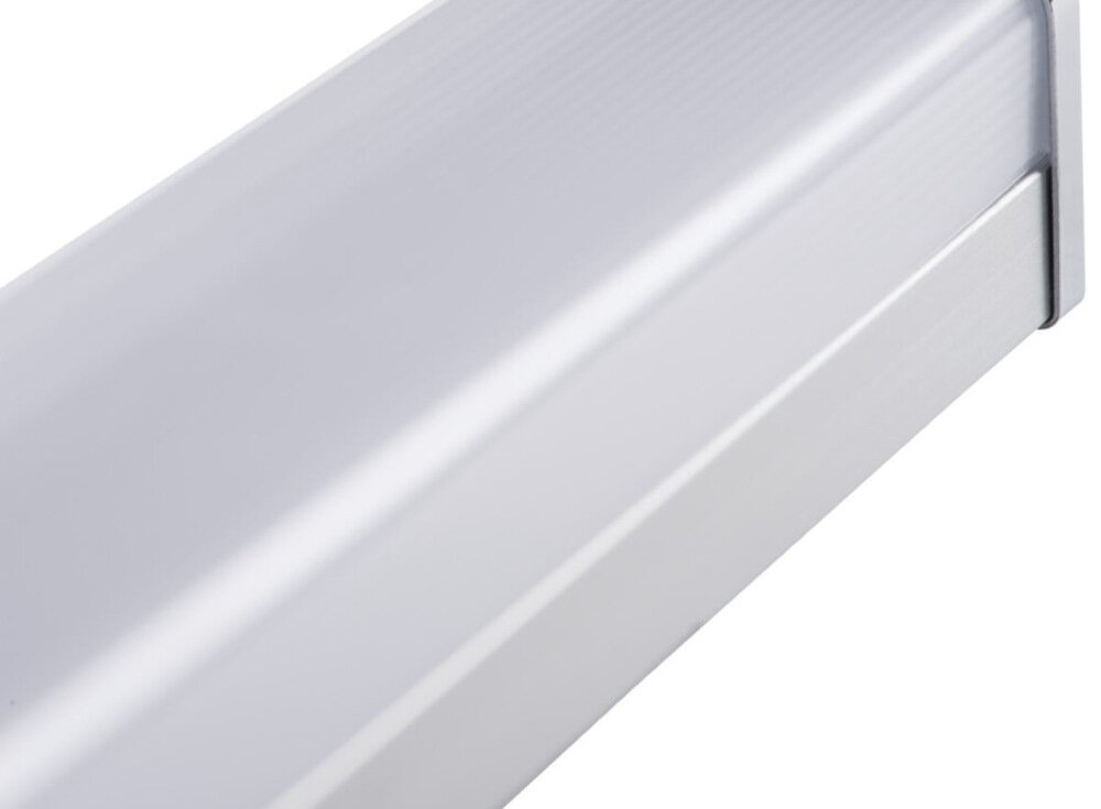 Kinkiet KANLUX Astim 12W-NW-C Chrom elegancki srebrny kolor obudowy obudowa ze stopu aluminium klosz z tworzywa sztucznego