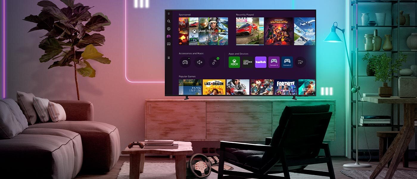 Lista gier dostępnych z poziomu telewizora Samsung Crystal Lista gier dostępnych z poziomu telewizora Samsung Crystal