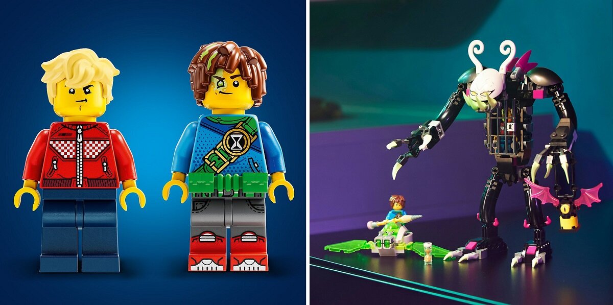 LEGO DREAMZzz Klatkoszmarnik 71455 dziecko kreatywność zabawa nauka rozwój klocki figurki minifigurki jakość tradycja konstrukcja nauka wyobraźnia role jakość bezpieczeństwo wyobraźnia budowanie pasja hobby funkcje instrukcja aplikacja LEGO Builder