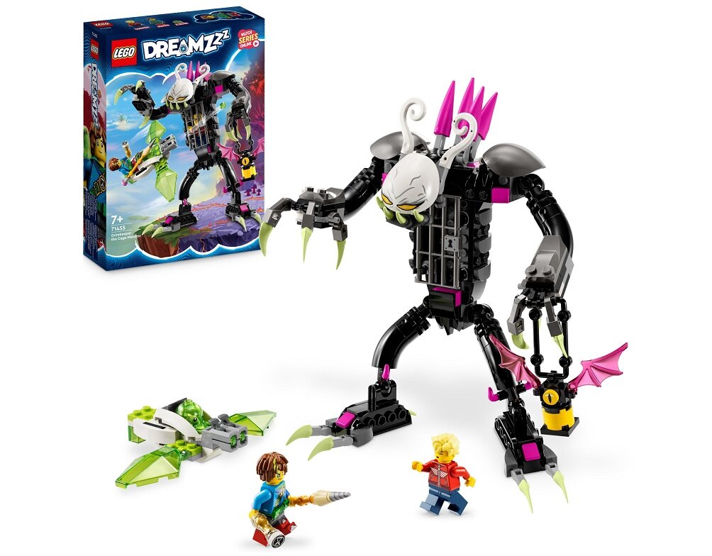 LEGO DREAMZzz Klatkoszmarnik 71455 dziecko kreatywność zabawa nauka rozwój klocki figurki minifigurki jakość tradycja konstrukcja nauka wyobraźnia role jakość bezpieczeństwo wyobraźnia budowanie pasja hobby funkcje instrukcja aplikacja LEGO Builder