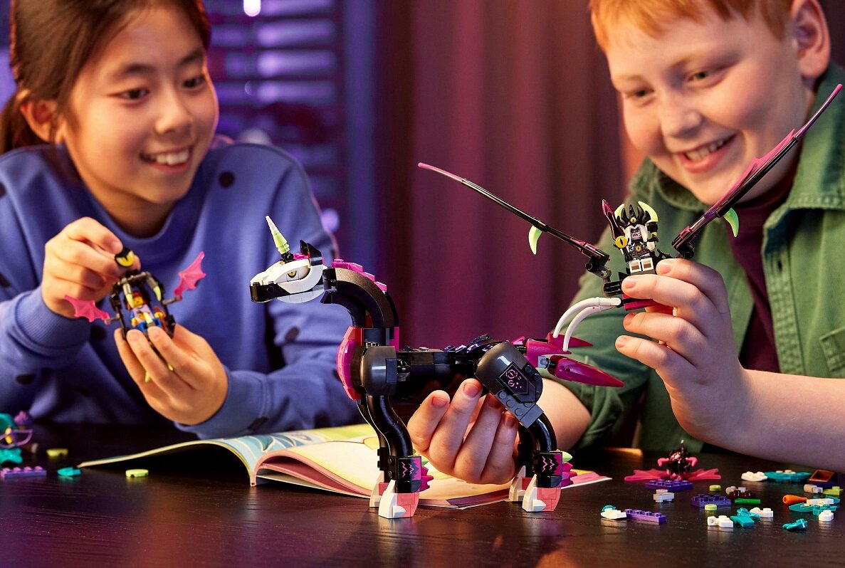 LEGO DREAMZzz Latający koń Pegasus 71457 dziecko kreatywność zabawa nauka rozwój klocki figurki minifigurki jakość tradycja konstrukcja nauka wyobraźnia role jakość bezpieczeństwo wyobraźnia budowanie pasja hobby funkcje instrukcja aplikacja LEGO Builder