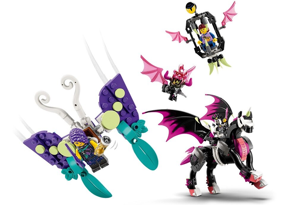 LEGO DREAMZzz Latający koń Pegasus 71457 dziecko kreatywność zabawa nauka rozwój klocki figurki minifigurki jakość tradycja konstrukcja nauka wyobraźnia role jakość bezpieczeństwo wyobraźnia budowanie pasja hobby funkcje instrukcja aplikacja LEGO Builder