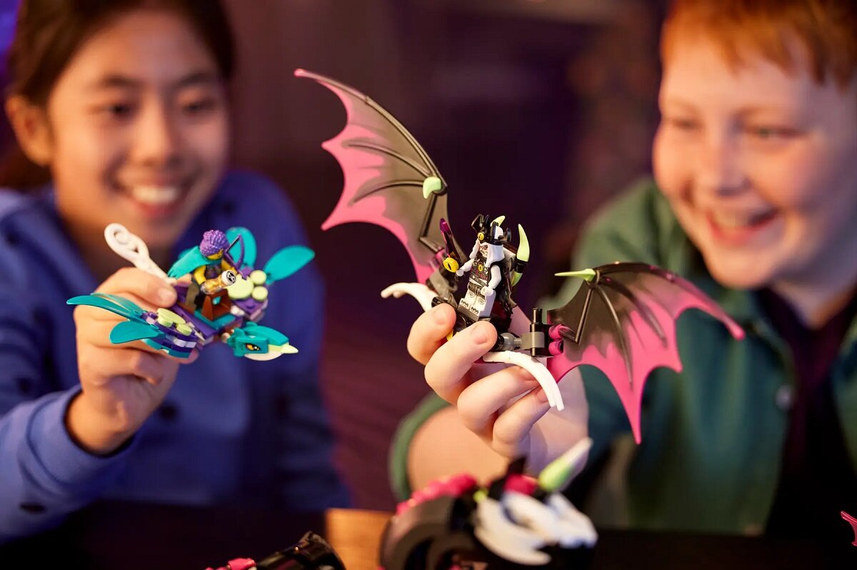 LEGO DREAMZzz Latający koń Pegasus 71457 dziecko kreatywność zabawa nauka rozwój klocki figurki minifigurki jakość tradycja konstrukcja nauka wyobraźnia role jakość bezpieczeństwo wyobraźnia budowanie pasja hobby funkcje instrukcja aplikacja LEGO Builder