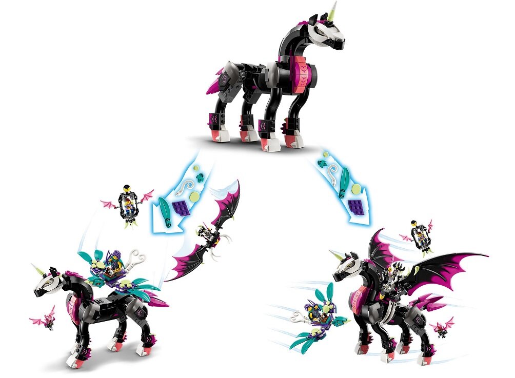 LEGO DREAMZzz Latający koń Pegasus 71457 dziecko kreatywność zabawa nauka rozwój klocki figurki minifigurki jakość tradycja konstrukcja nauka wyobraźnia role jakość bezpieczeństwo wyobraźnia budowanie pasja hobby funkcje instrukcja aplikacja LEGO Builder