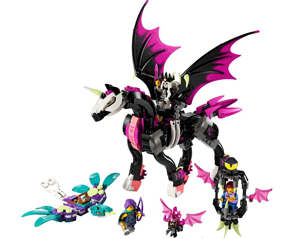 LEGO DREAMZzz Latający koń Pegasus 71457 dziecko kreatywność zabawa nauka rozwój klocki figurki minifigurki jakość tradycja konstrukcja nauka wyobraźnia role jakość bezpieczeństwo wyobraźnia budowanie pasja hobby funkcje instrukcja aplikacja LEGO Builder