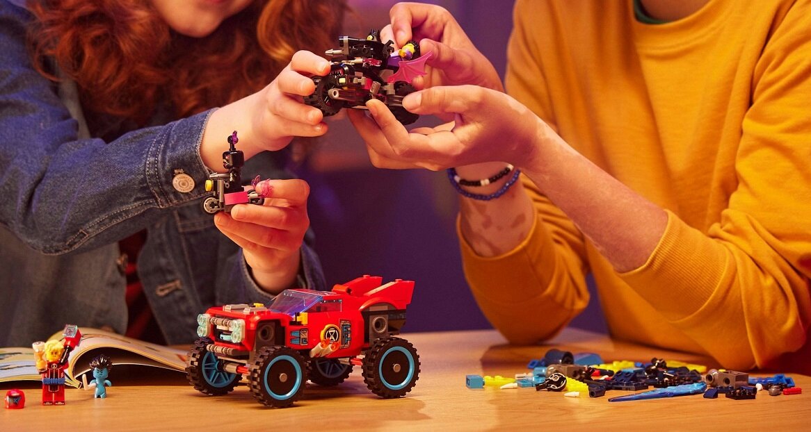 LEGO DREAMZzz Крокодил Машинка 71458 дитяча творчість веселощі навчання розвиток будівельні блоки мініфігурки якість традиція будівництво навчання уява ролі якість безпека уява будівництво пристрасть хобі функції ручне застосування LEGO Builder