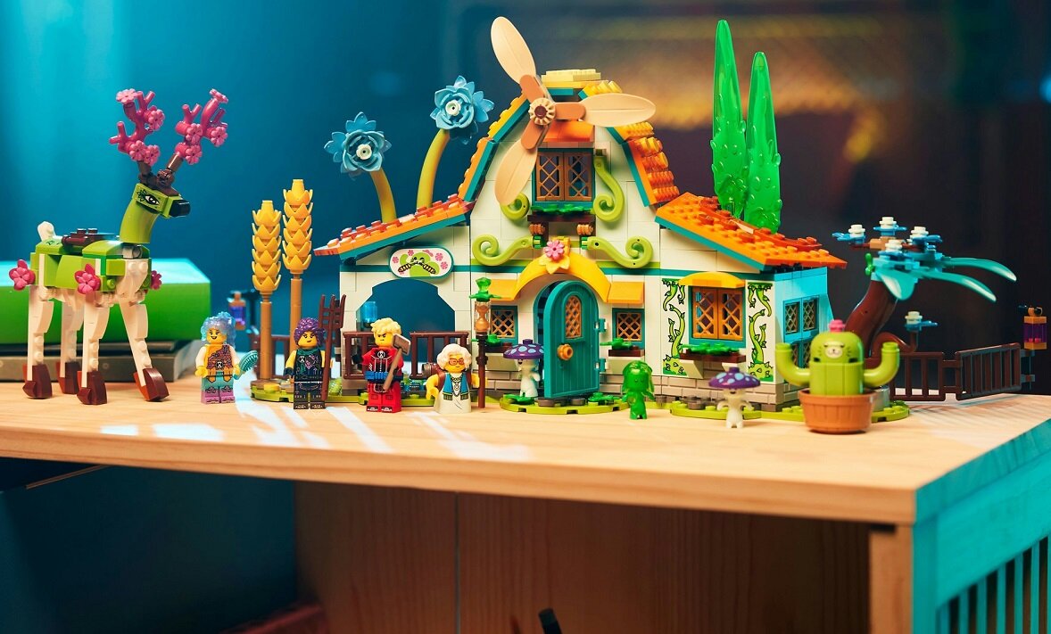 LEGO DREAMZzz Stajnia fantastycznych stworzeń 71459 dziecko kreatywność zabawa nauka rozwój klocki figurki minifigurki jakość tradycja konstrukcja nauka wyobraźnia role jakość bezpieczeństwo wyobraźnia budowanie pasja hobby funkcje instrukcja aplikacja LEGO Builde