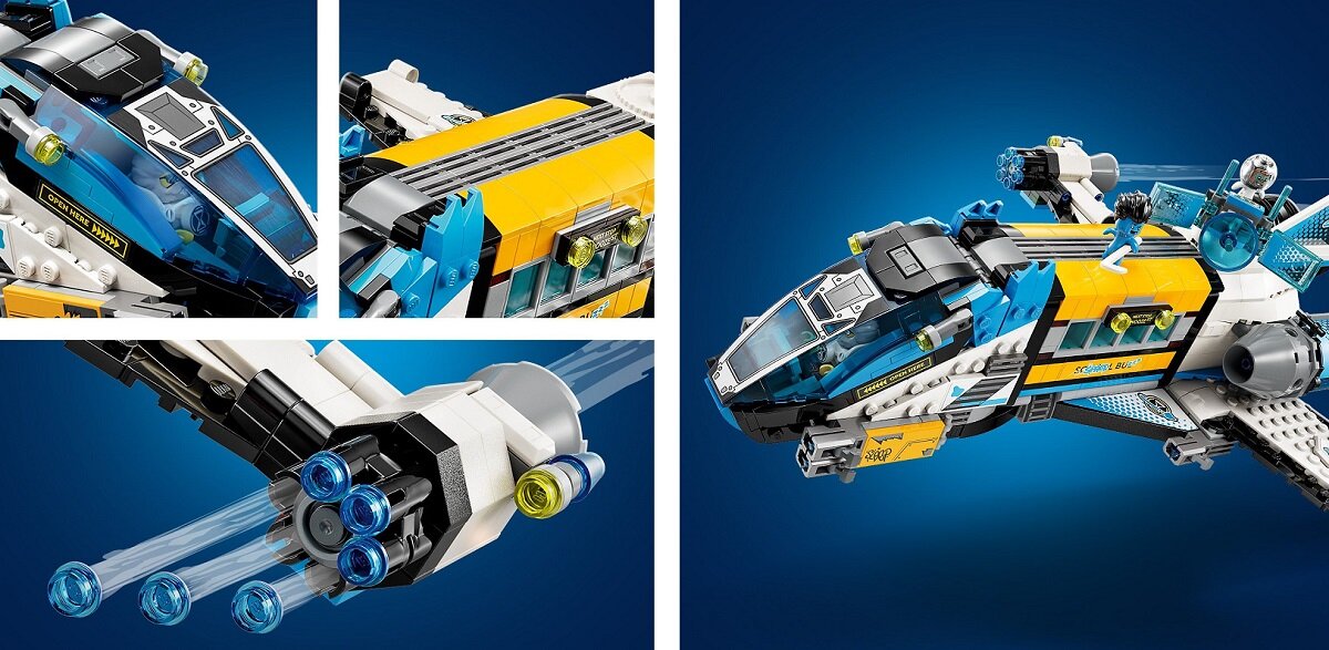 LEGO DREAMZzz Космічний автобус містера Оза 71460 дитяча творчість веселощі навчання розвиток будівельні блоки мініфігурки якість традиція будівництво наука уява ролі якість безпека уява будівництво пристрасть хобі функції ручне застосування LEGO Builder