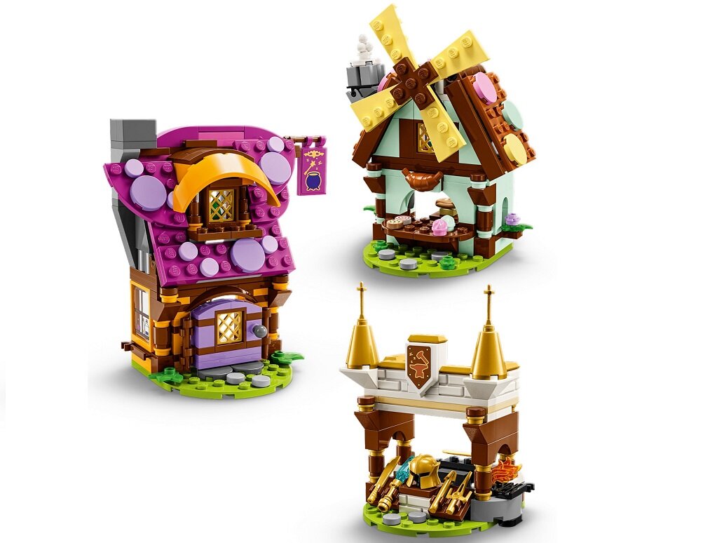 LEGO DREAMZzz Wioska marzeń 40657 dziecko kreatywność zabawa nauka rozwój klocki figurki minifigurki jakość tradycja konstrukcja nauka wyobraźnia role jakość bezpieczeństwo wyobraźnia budowanie pasja hobby funkcje instrukcja aplikacja LEGO Builder