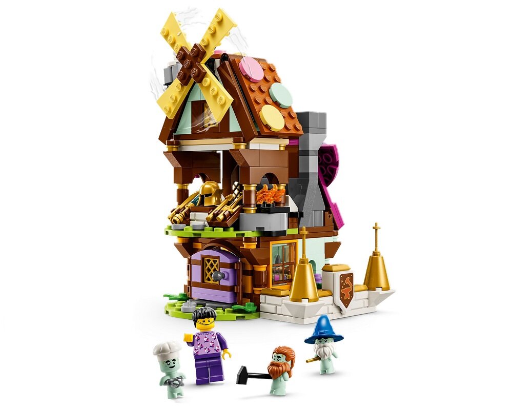LEGO DREAMZzz Wioska marzeń 40657 dziecko kreatywność zabawa nauka rozwój klocki figurki minifigurki jakość tradycja konstrukcja nauka wyobraźnia role jakość bezpieczeństwo wyobraźnia budowanie pasja hobby funkcje instrukcja aplikacja LEGO Builder
