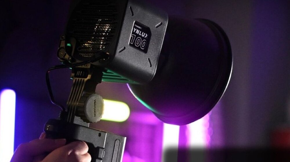 Baner Lampa LUX100 Kit trzymana w rękach 19 V / 5 A CRI 95+ jasność