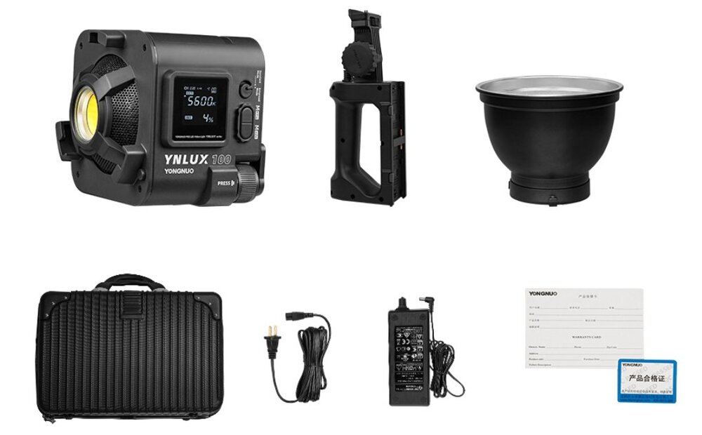 Lampa LUX100 Kit zawartość zestawu