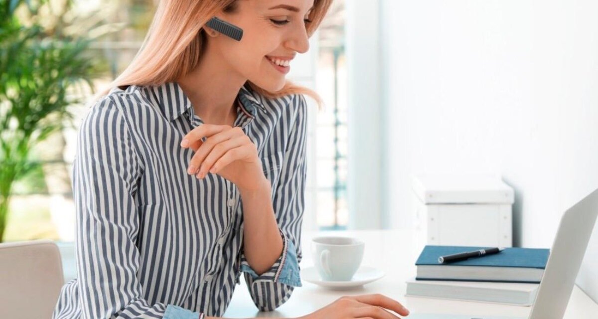 zdjęcie słuchawki mono BT MyVoice 1500