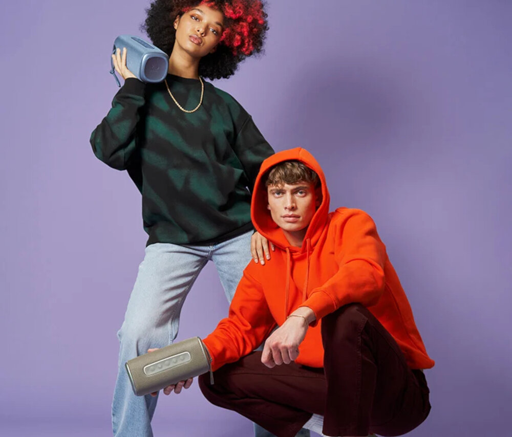 Głośnik mobilny FRESH N REBEL Bold L2 dźwięk woda tryby impreza dioda led solidność styl linka rozmowy mikrofon opakowanie