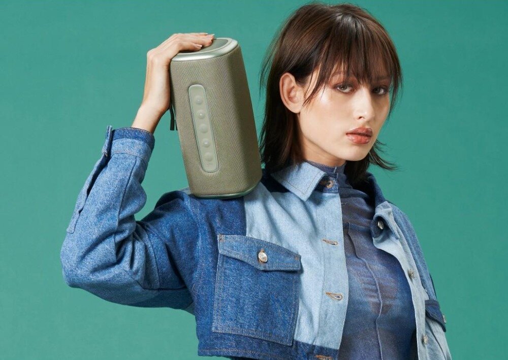 Głośnik mobilny FRESH N REBEL Bold L2 dźwięk woda tryby impreza dioda led solidność styl linka rozmowy mikrofon opakowanie