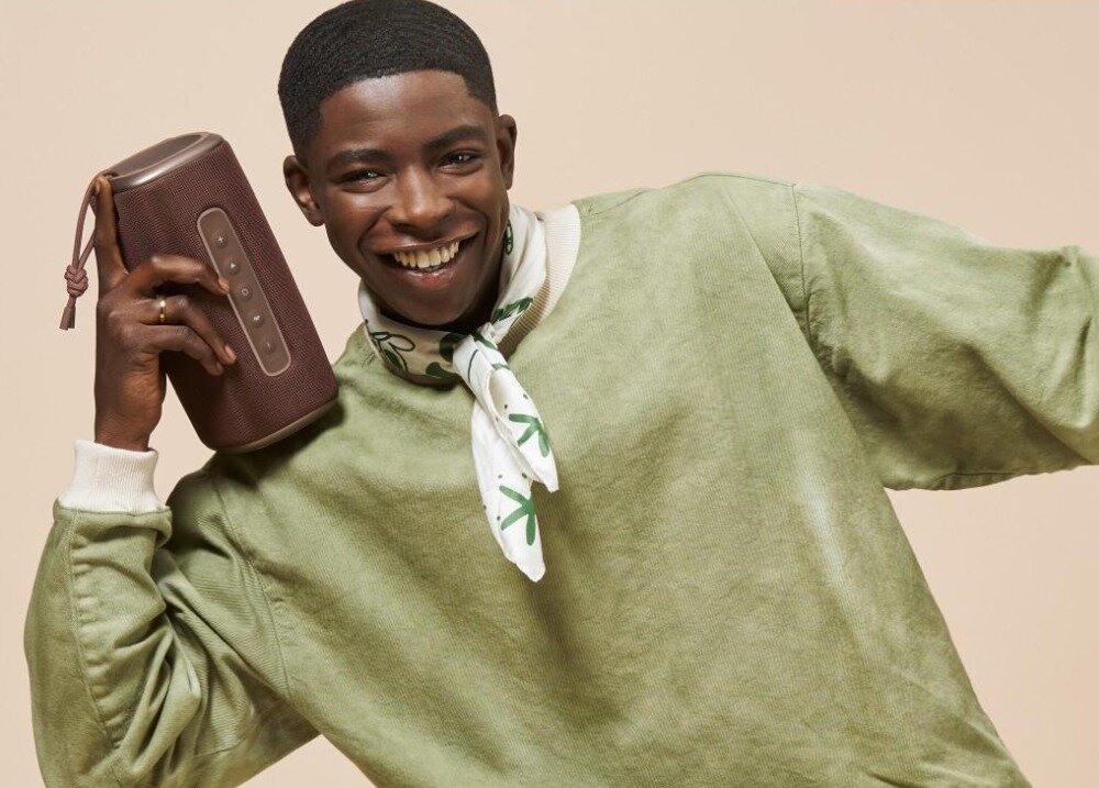 Głośnik mobilny FRESH N REBEL Bold L2 dźwięk woda tryby impreza dioda led solidność styl linka rozmowy mikrofon opakowanie