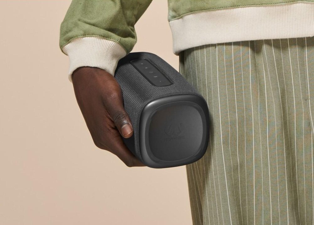 Głośnik mobilny FRESH N REBEL Bold L2 dźwięk woda tryby impreza dioda led solidność styl linka rozmowy mikrofon opakowanie