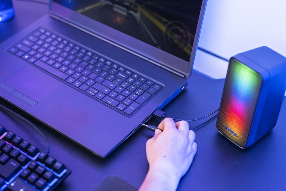 Głośniki TRUST GXT 611 Wezz wyogda rozmiar wysokość praca