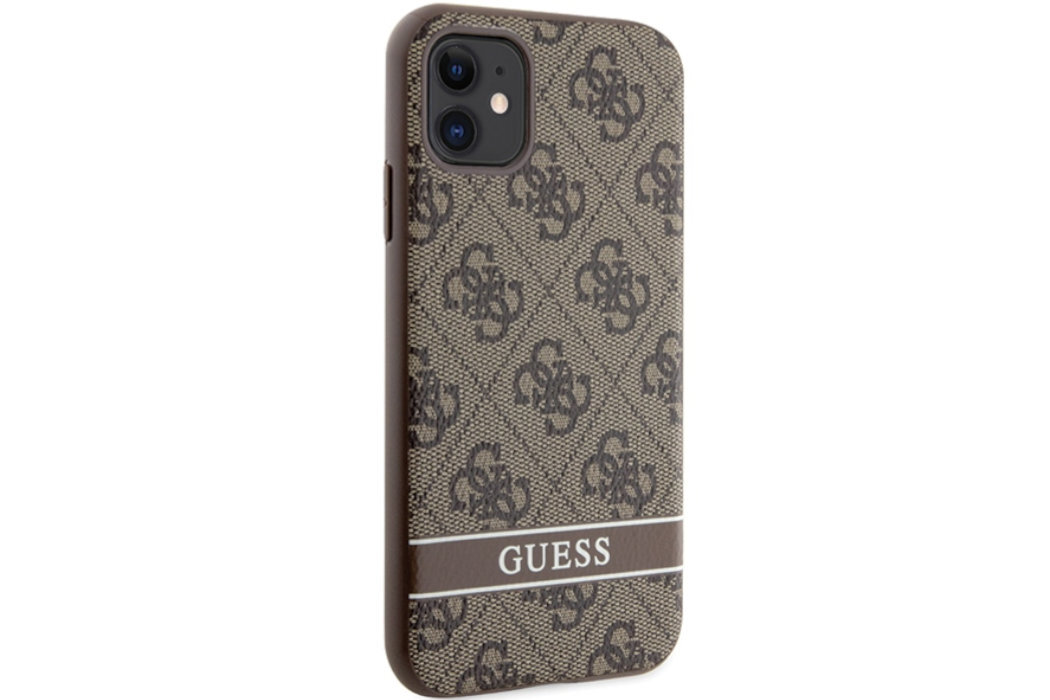 Etui GUESS 4G Stripe do Apple iPhone 11/Xr luksus wytrzymałość marka elegancja styl wyrafinowanie
