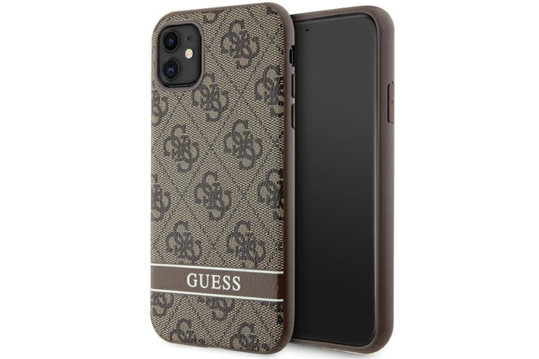 Etui GUESS 4G Stripe do Apple iPhone 11/Xr luksus wytrzymałość marka elegancja styl wyrafinowanie