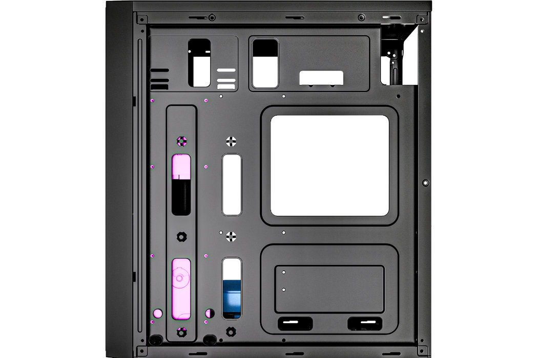 Obudowa GEMBIRD Fornax M100B Filtry montaż aranżowania kabli panel