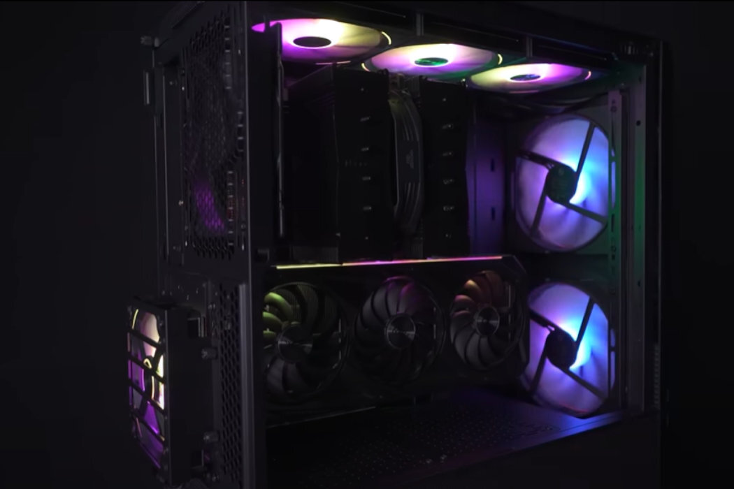 Obudowa LIAN LI Lancool 216 RGB Filtry montaż aranżowania kabli panel