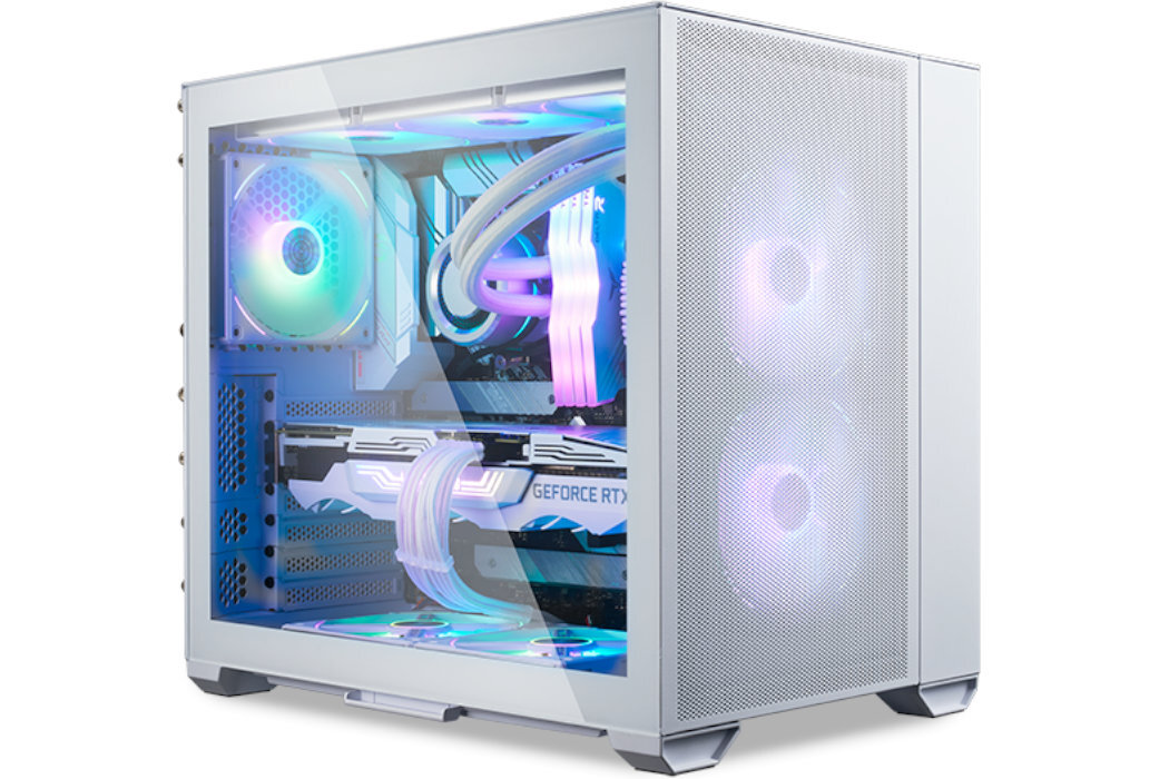Obudowa LIAN LI O11 Air Mini Filtry montaż aranżowania kabli panel