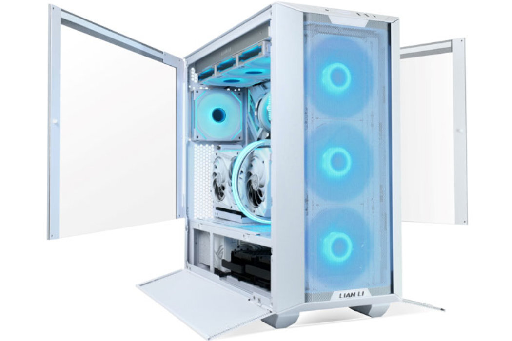 Obudowa LIAN LI Lancool III Filtry montaż aranżowania kabli panel