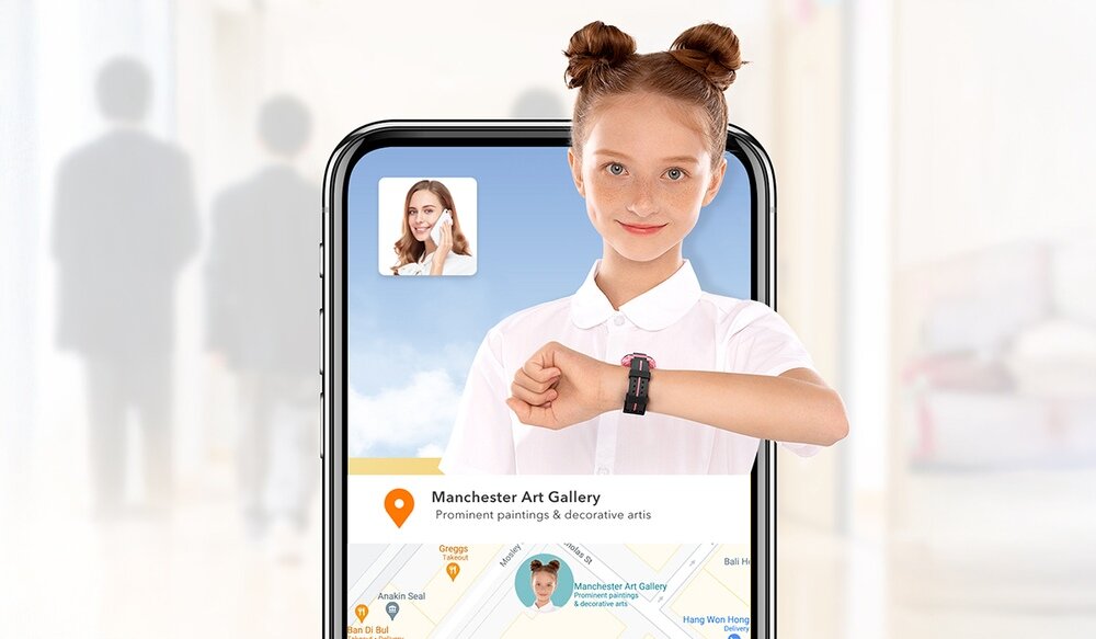 Smartwatch IMOO Z1 wideorozmowy 4G połączenia z dzieckiem kamera