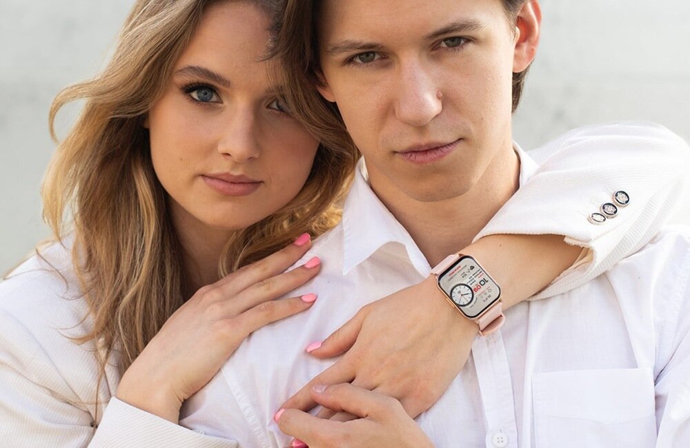 Smartwatch MAXCOM FW25 Arsen Pro ekran bateria czujniki zdrowie sport pasek ładowanie pojemność rozdzielczość łączność sterowanie krew puls rozmowy smartfon aplikacja