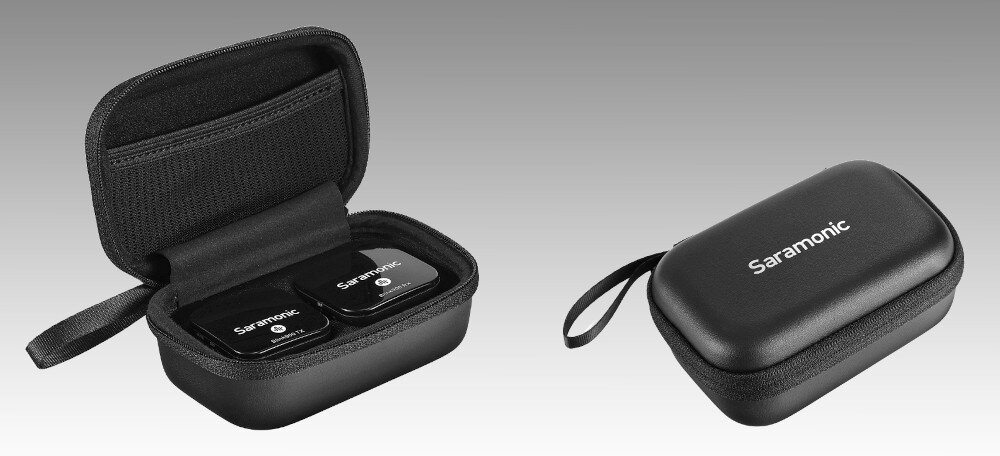 System bezprzewodowy SARAMONIC Blink900 B1 osłonę przeciwwiatrową typu deadcat kabli