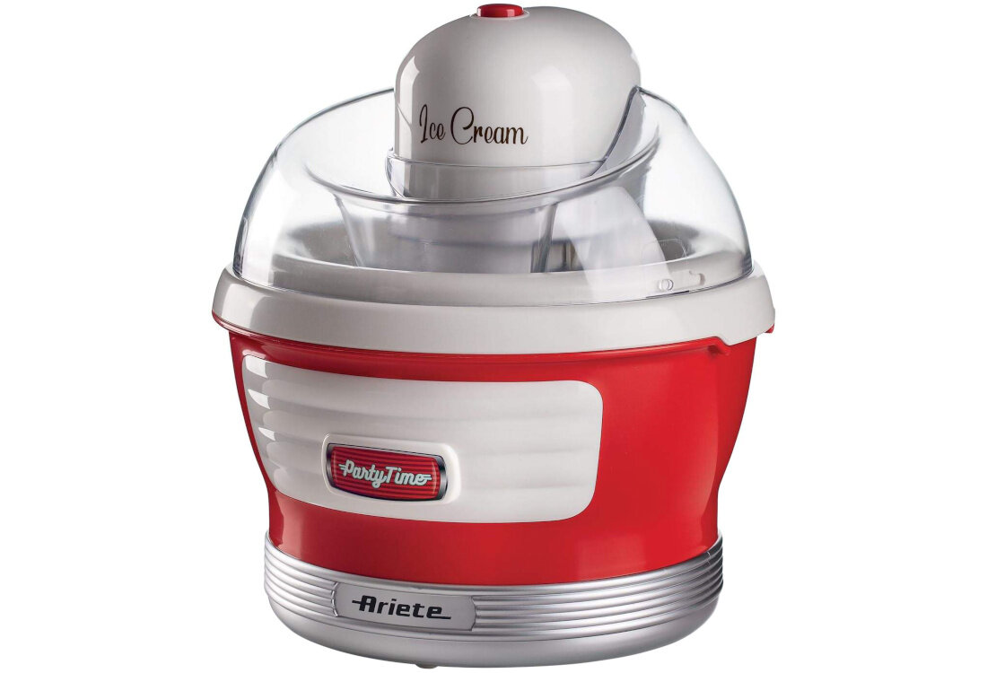 Maszynka do lodów ARIETE 643/00 Gelato Party Domowe lody czas sorbety mrożone jogurty ulubione składniki kontrola