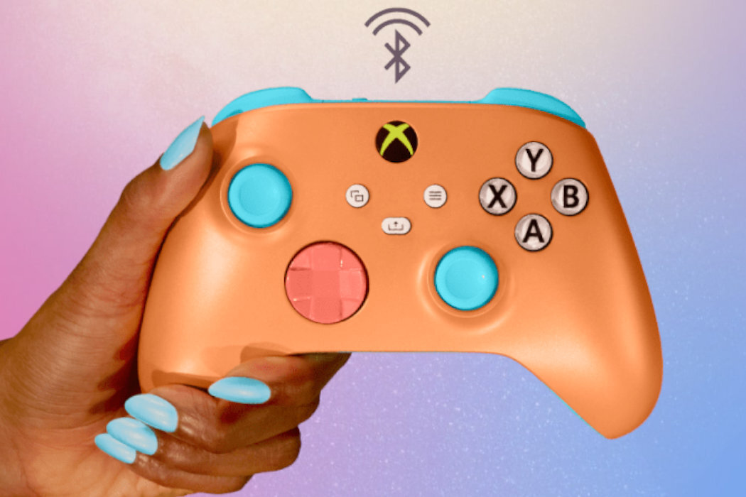 Kontroler MICROSOFT XBOX Sunkissed Vibes OPI Czarny Xbox Wireless Bluetooth