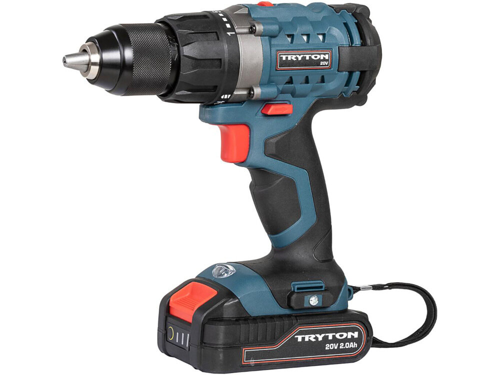 Wiertarko-wkrętarka TRYTON TCV20L2 funkcjonalnosc wiertarki i wkretarki niezawodna zaawansowane funkcje