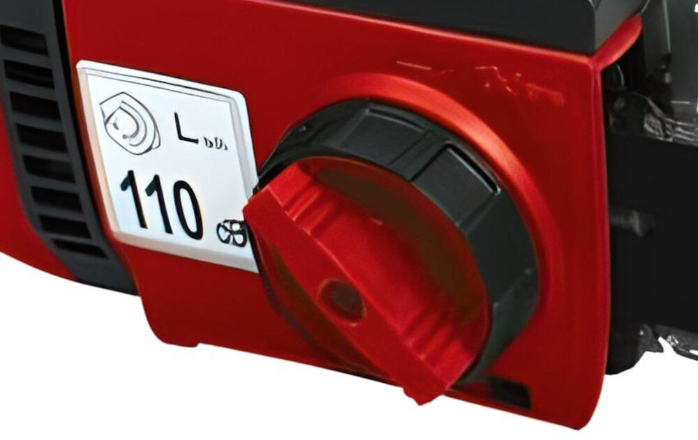 Pilarka elektryczna TRYTON TOC40242 technologia automatycznego smarowania lancuch zbiornik pojemnosc 90 ml system beznarzedziowego napinania lancucha