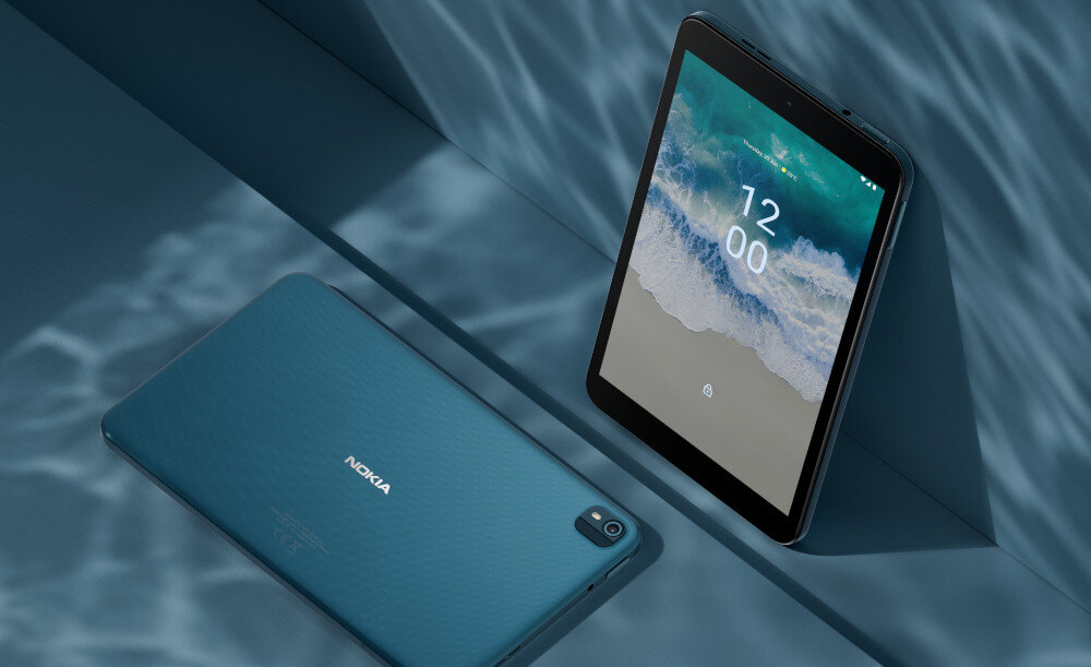 Tablet NOKIA T10 TA-1472 8 3/32 GB Wi-Fi Niebieski + Etui Pomarańczowo-czerwony obudowa wymiary ochrona waga konstrukcja