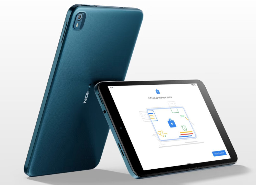 Tablet NOKIA T10 TA-1472 8 3/32 GB Wi-Fi Niebieski + Etui Pomarańczowo-czerwony podzespoły procesor wydajność