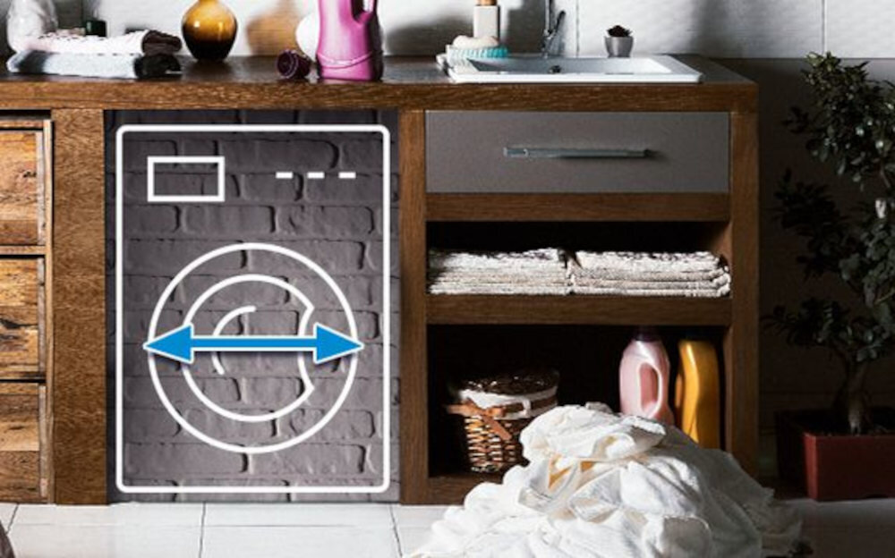 Pralka BEKO WUE6512WPBSE 6kg 1000obr duze drzwi 34 cm