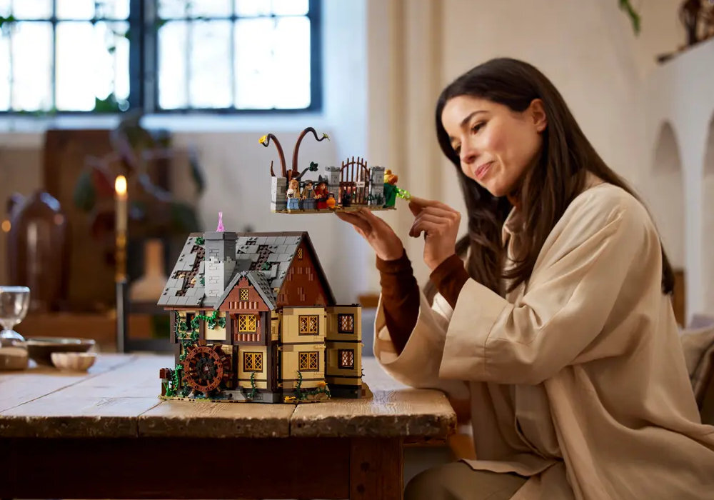 LEGO 21341 IDEAS Дісней Фокус-покус: Хатина сестер Сандерсон веселощі освіта розвиток обладнання творчість